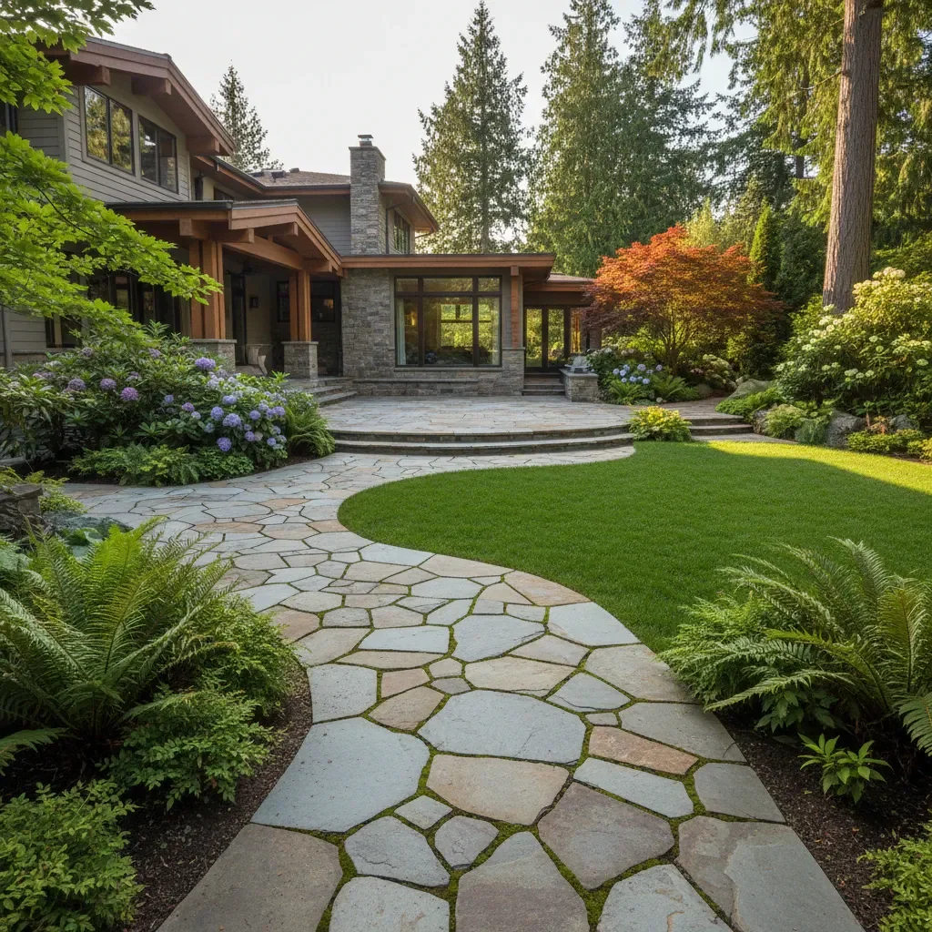 Flagstone Installation